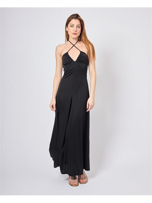 Silvian Heach long dress with drape SILVIAN HEACH | GPP25330VEBLACK